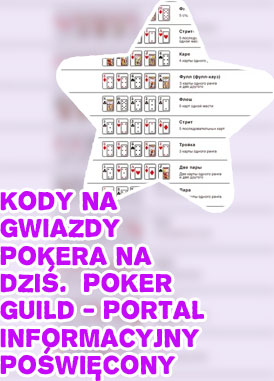 Gradacja kart poker